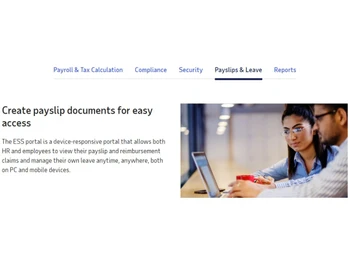 ADP HCM-Payslips & Leave