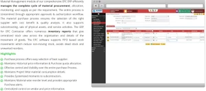 Ages EPC material management