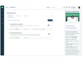 Freshdesk automation