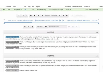 Versadial Call Recording 3