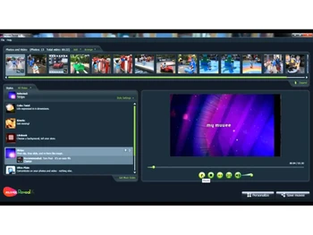 muvee automatic video editor-dashboard