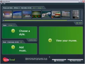 muvee automatic video editor-style