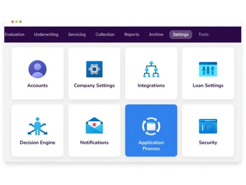 turnkey loan management software-accounts