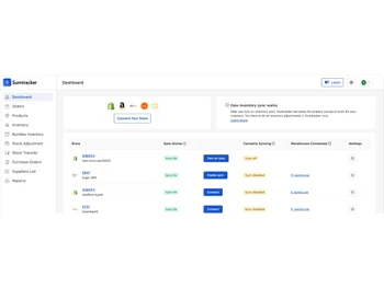 sumtracker dashboard