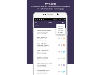 Field Force Connect leads