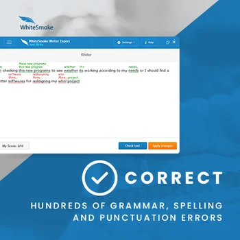 White Smoke Correct Desktop