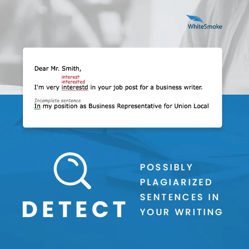 White Smoke Correct Desktop detect