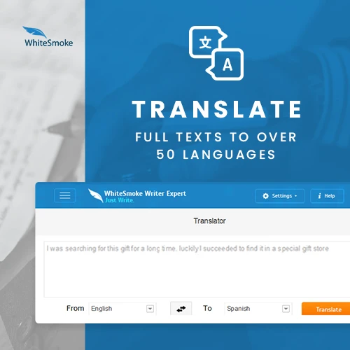 White Smoke Correct Desktop translate