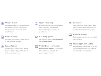 Inventoryplus Inventory Billing Software-Main features