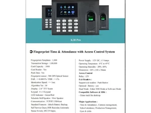 eSSL K30 PRO Biometric Device