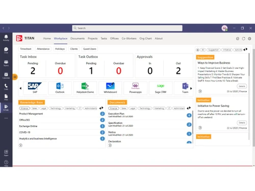 Titan Workspace-task