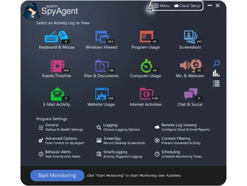 spytech spyagent monitering