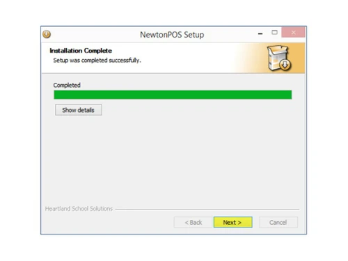 newton pos-installation