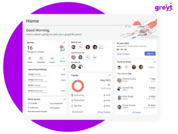 greytHR Employee Self Service Portal