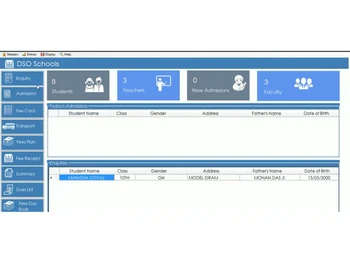 dso school 2 dashboard