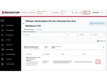 VMware WorkStation Pro download