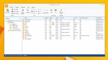 WinAutomation console