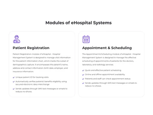 eHospital Systems-module
