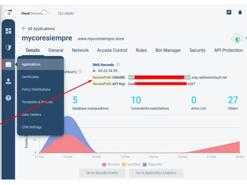 radware web application-firewall applications
