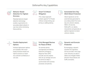 Radware Defense Pro capabilities