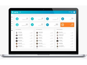 veris visitor management dashboard