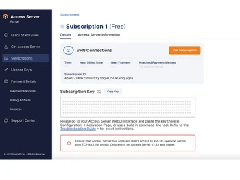 openvpn access server-subscriptions