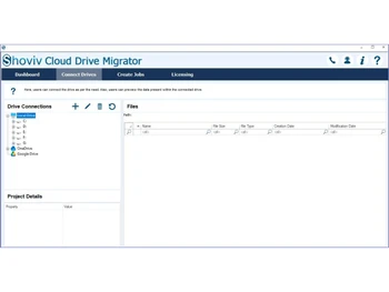 Shoviv Outlook -Drive Migrator