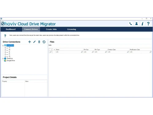 Shoviv Outlook -Drive Migrator
