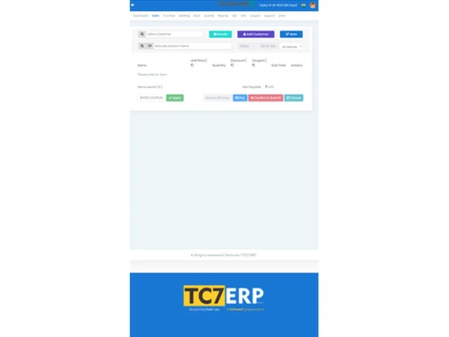 TC7ERP billing
