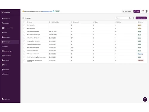 deskeracrm campaigns