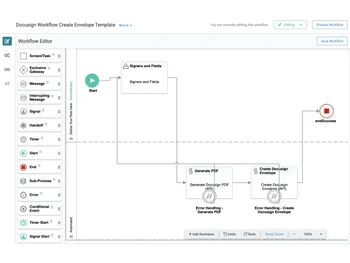 docusign software-editor