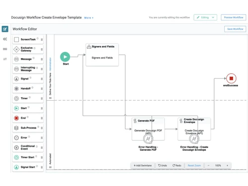 docusign software-editor
