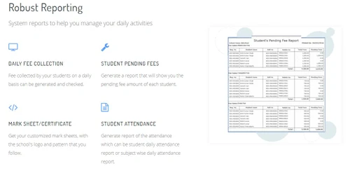 hdschool robust reporting