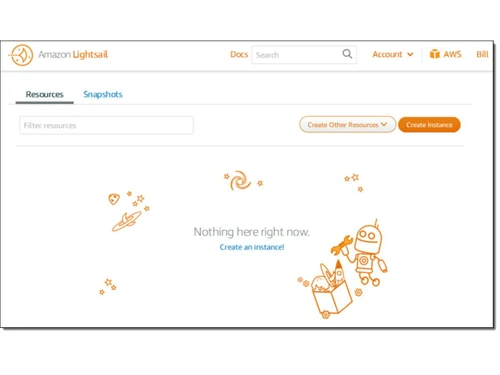 aws lightsail resources