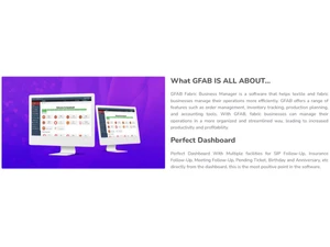 g fabric management software dashboard