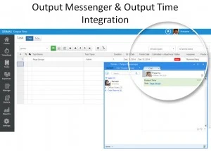 Srimax Output messenger integration