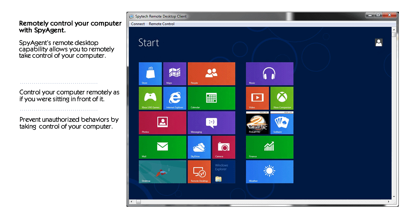 Spytech Spy Suite desktop