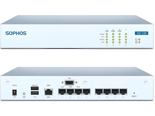 Sophos XG 135 micro usb