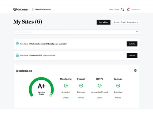 godaddy website security sites