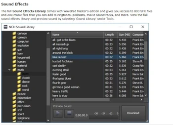 Wavepad fft Sound Analyzer