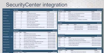 Nessus Network Monitor security center integration