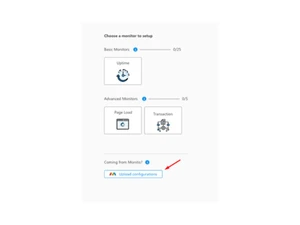 monitis network monitoring-setup