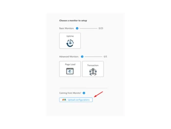 monitis network monitoring-setup