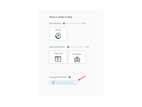 monitis network monitoring-setup
