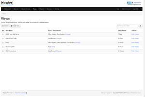 Nagios Network Analyzer views