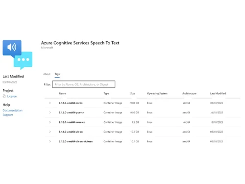 Microsoft Azure Speech Services text to speech