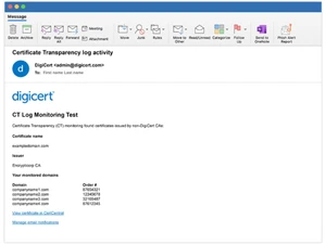 digicert secure site ssl activity