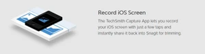 Techsmith Snagit record ios screen