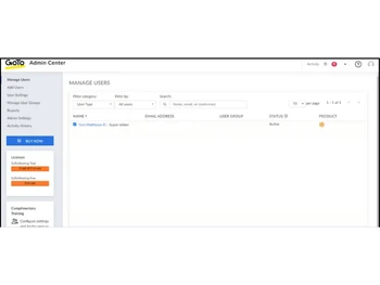 gotomeeting software-adminecenter