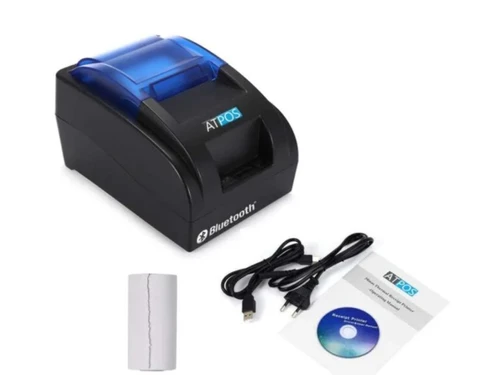 H58BT Bluetooth Thermal Printer ac port